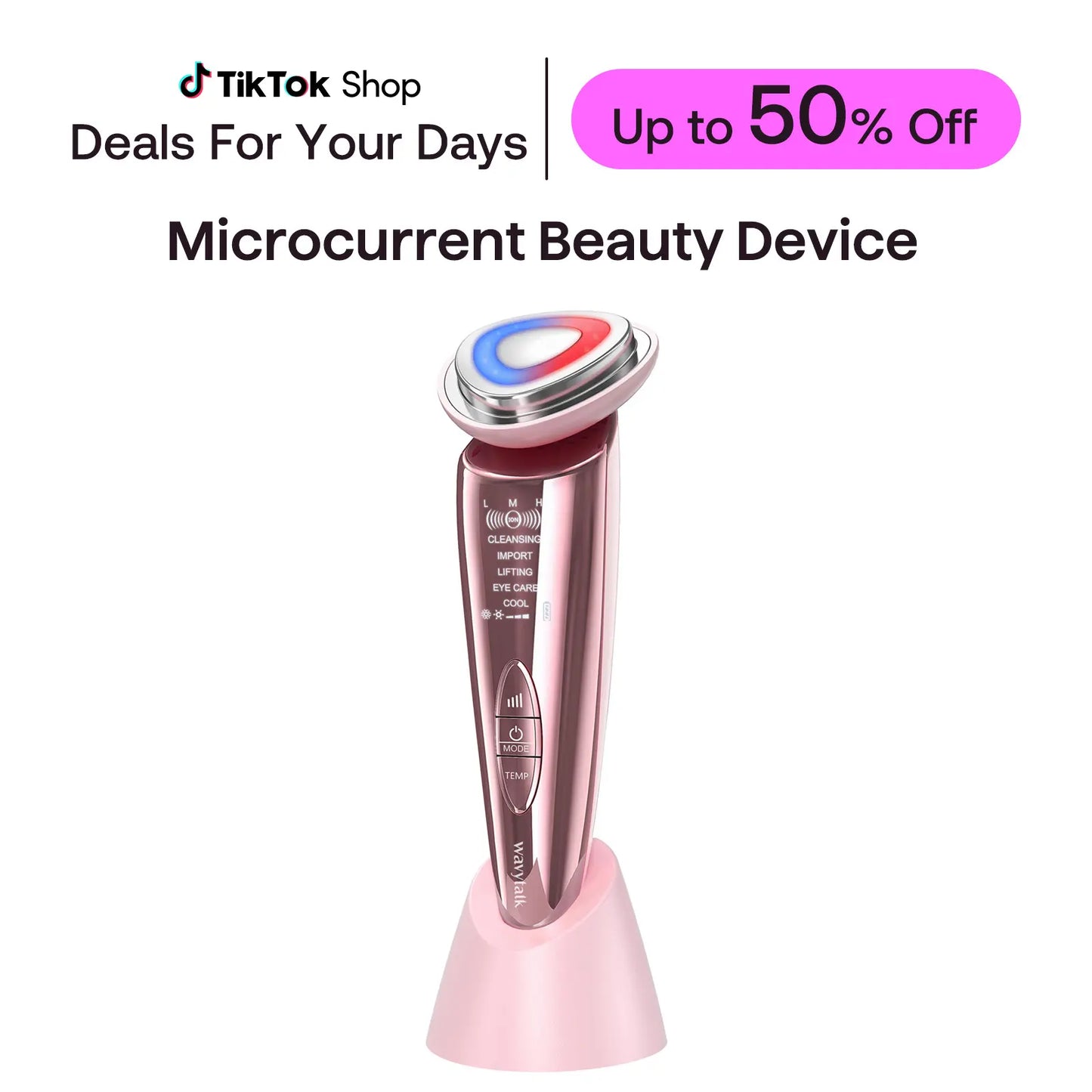 Wavytalk Portable Nano Ionic Facial Steamer - Quick Mist for Deep Cleansing Intensive Hydration, Penguin Design and Beauty on the Go
