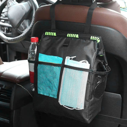 Waterproof Car Trash Can Garbage Bag Car Storage Bag Large Capacity Hanging Foldable and Portable