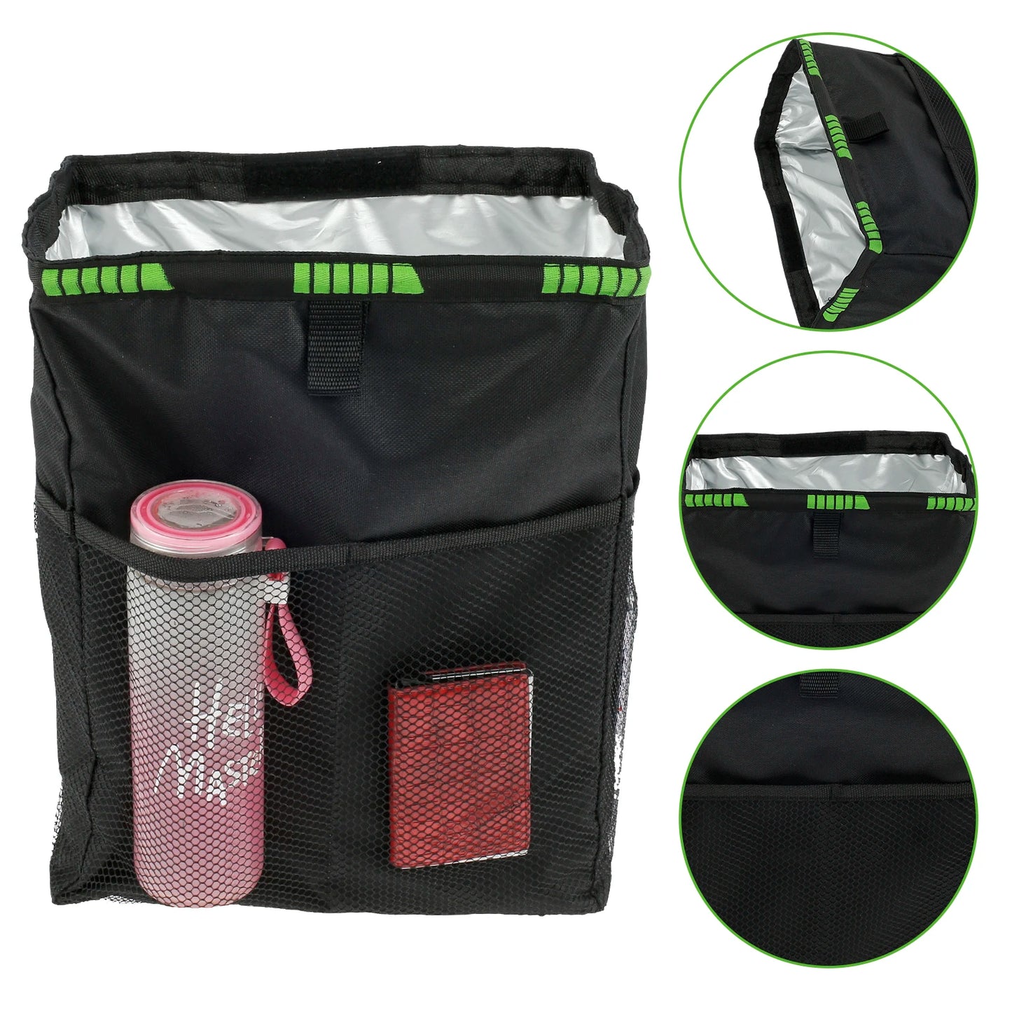 Waterproof Car Trash Can Garbage Bag Car Storage Bag Large Capacity Hanging Foldable and Portable