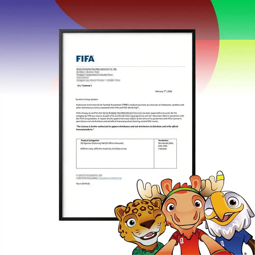 [Set of 3] FIFA 2026 World Cup Collectible Mascot Figurines Toys Official Licensed Clutch Zayu and Maple Summervibes Outdoorfun Anime Figures Set